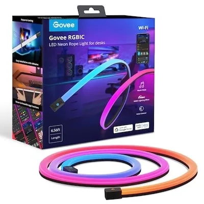 Dritë tavoline Govee Neon, 2m, RGBIC - 1