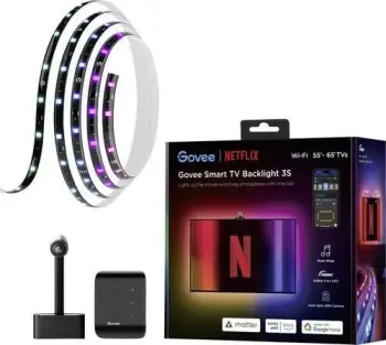 Dritë ambientale TV Govee Envisual 3S Smart, për 55" 65", LED RGB