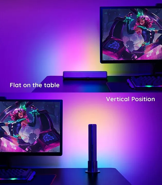 Ndriçim për gaming dhe televizior Govee Flow PRO RGBICWW - 6
