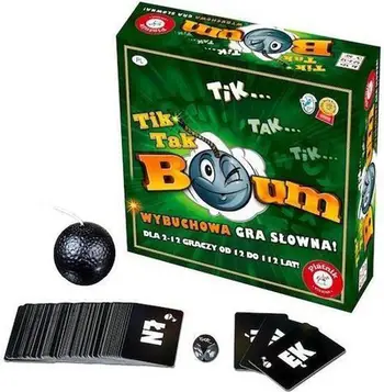 Lojë shoqërore Tik Tak Bum New Edition, party game, shumëngjyrëshe