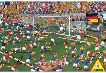 Puzzle Piatnik Football, 1000 copë, 67.5x44.1cm, shumëngjyrësh