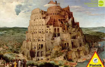 Puzzle Piatnik i Brueghel. Kulla e Babelit, 1000 copë