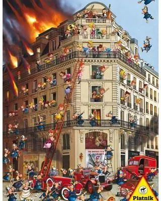 Puzzle Piatnik Fire Brigade 214583, 1000 elemente, 12+ vjeç - 1