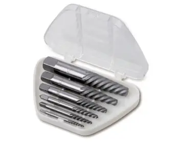 Set turjela Beta Tools për vidat e thyer M3-M18, 5 copë, çelik