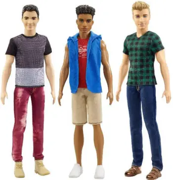 Kukull Barbie Fashionistas Stylish Ken, 28cm