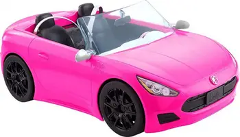Lodër makinë Barbie, rozë