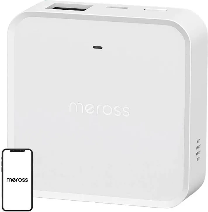 Kasë smart Meross MSH450MA, Matter, Wi-Fi/LAN, e bardhë - 1