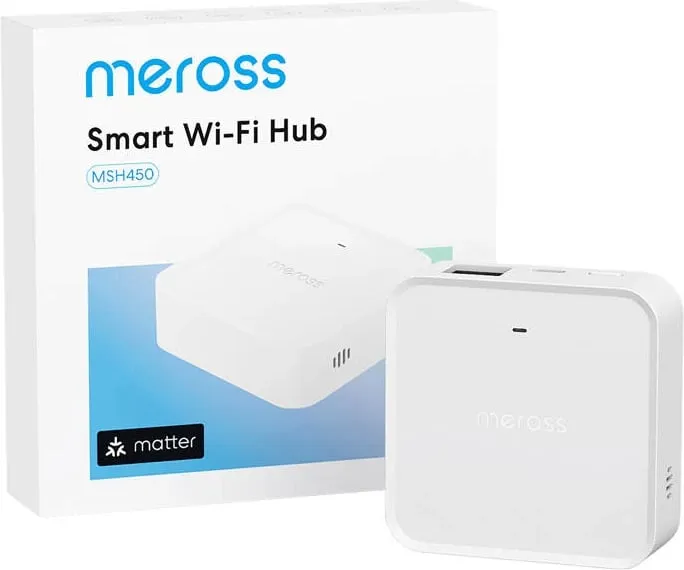 Kasë smart Meross MSH450MA, Matter, Wi-Fi/LAN, e bardhë - 2