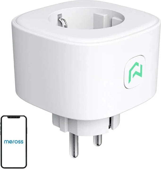 Prizë e mençur Meross MSS210HKKIT(EU), Wi-Fi, HomeKit, set prej 2 copë, Bardhë - 1