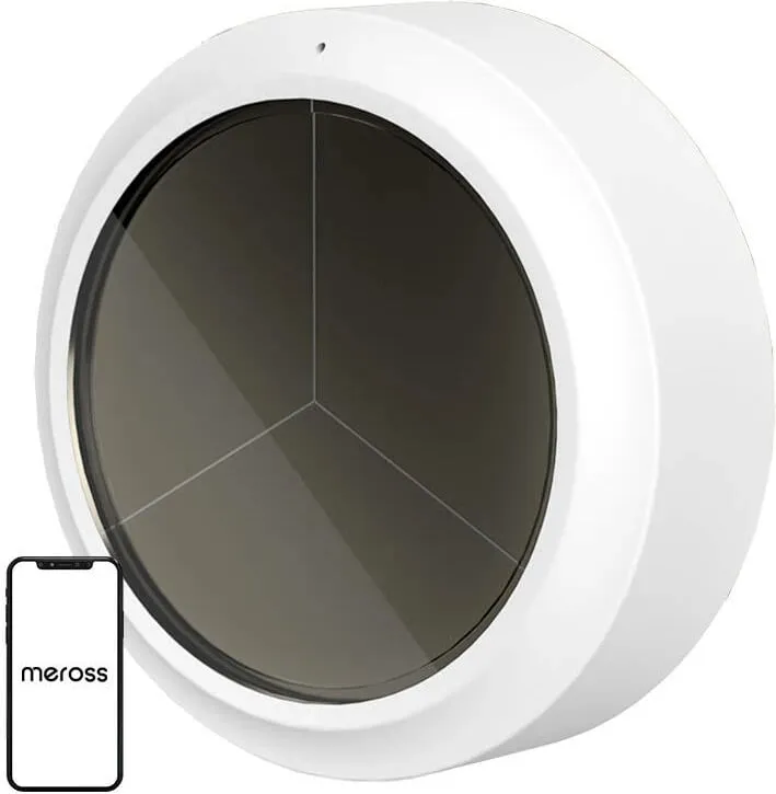 Sensor temperature dhe lagështie Meross MS100FHHK Starter kit, me hub, i bardhë - 1