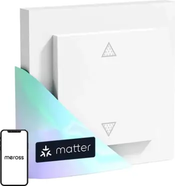 Çelës i mençur për roleta Meross MRS105, Matter, kontroll smart home, i bardhë
