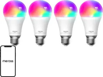 Llambë inteligjente Meross Smart Light Bulb, RGB LED, WiFi, e bardhë