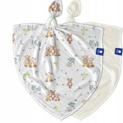 Set pelena bambuje Texpol BAMBOO DIAPER, 30x30cm, me arusha, ecru - 1
