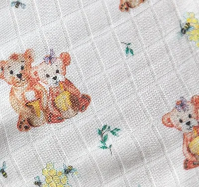Set pelena bambuje Texpol BAMBOO DIAPER, 30x30cm, me arusha, ecru - 4