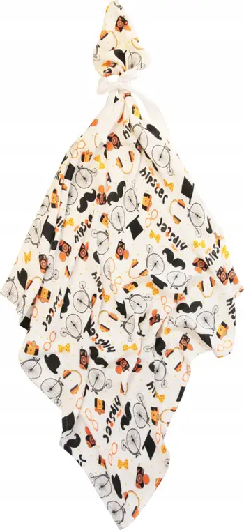 Peshqir muselina Texpol Bamboo Nappy Hipster, 65x65 cm, fibër bambuje, i bardhë
