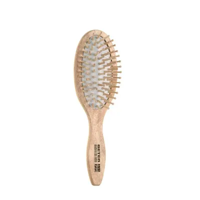 Brush për flokë BETER Natural Fiber me Pisha prej druri dhe topa mbrojtës - 1