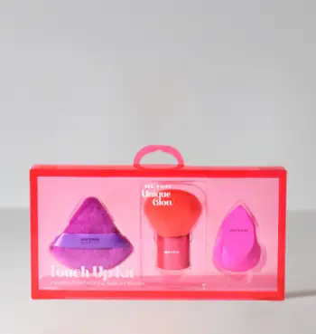 Set sfugjerësh dhe brushë kozmetike BETER Unique Glow Collection