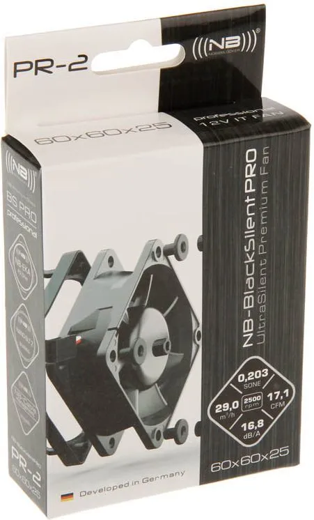 Ftohës Noiseblocker BlackSilent Pro PR-2, 60 mm - 4