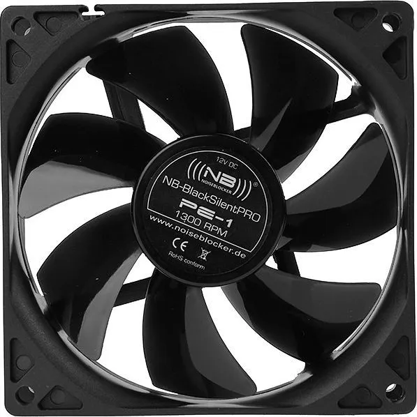 Ftohës Noiseblocker BlackSilent Pro PE-1, 92 mm - 1