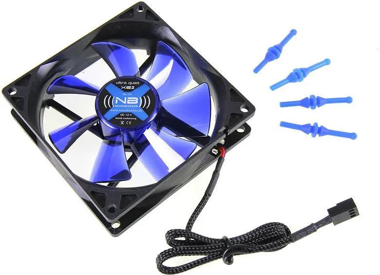 Ftohës Noiseblocker BlackSilent XE2, 92 mm - 3