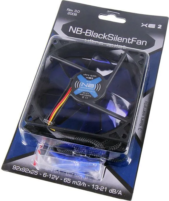 Ftohës Noiseblocker BlackSilent XE2, 92 mm - 4