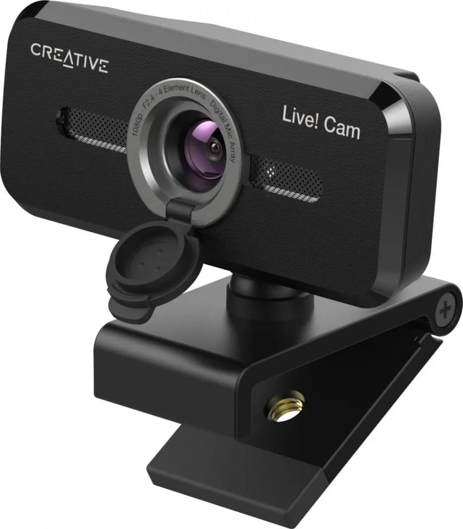 Ueb kamerë Creative Live! Cam SYNC 1080p V2 (73VF088000000), Full HD, e zezë - 1
