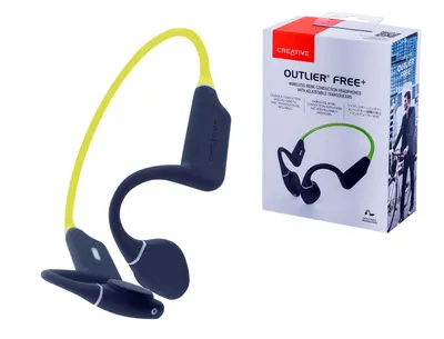 Kufje Creative Outlier Free+, Wireless, të gjelbërta - 7