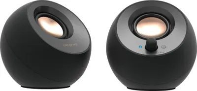 Altoparlantë kompjuteri Creative Pebble V3, USB C, Bluetooth, të zinj - 2
