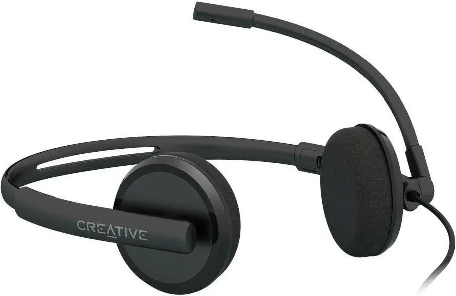 Kufje Creative HS230, USB, të zeza - 3