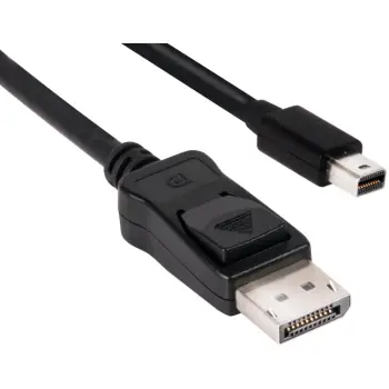 Kabllo DisplayPort Club3D MiniDP 1.4 në DP 1.4, 2m, e zezë