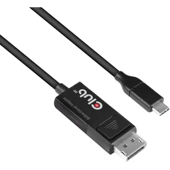 Kabllo USB-C Club3D 1.8m, DisplayPort 1.4, 8K60Hz, e zezë