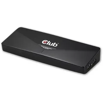 Docking station Club3D 4K USB3, 3xUSB3/HDMI/DP/DVI, e zezë