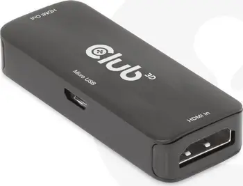 Adapter aktiv HDMI Club 3D CAC-2310, 4K 60Hz, F/F, i zi
