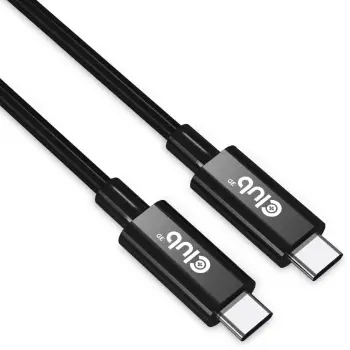 Kabllo USB Type-C Club3D 3m, 240W, 8K, 40Gbps, e zezë