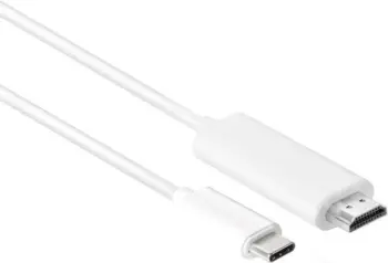 Kabllo USB-C në HDMI Club3D 1.8m e bardhë
