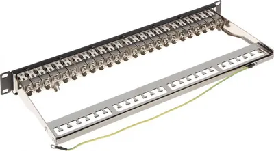 Panel për Switch Delta Patch 24x RJ-45, i zi - 2