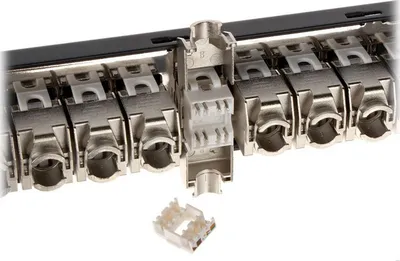 Panel për Switch Delta Patch 24x RJ-45, i zi - 3