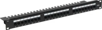Panel shpërndarës Delta, 24x RJ-45, Angle 6