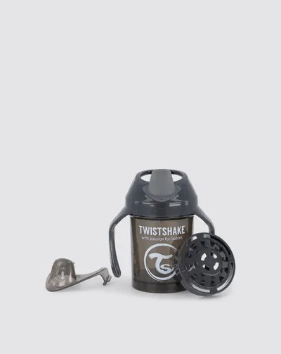 Shishe për bebe Twistshake Mini 230ml 4+ muaj, Zezë - 1