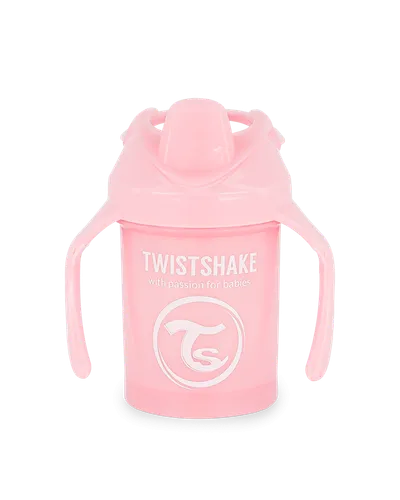 Shishe Twistshake Mini Cup, Rozë Pastel, 230ml, 4+muaj - 2