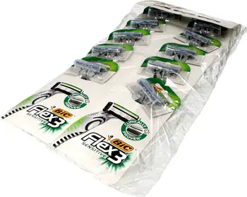 Brisqe rroje Bic Bic Flex 3, 10 copë