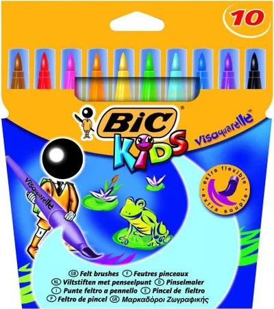 Set markerash Bic Visaqurelle, 10 copë - 1