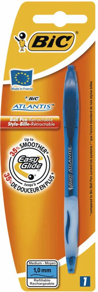 Stilolaps Bic Atlantis Click, i kaltër - 1
