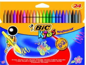 Lapsa me ngjyra Bic, 24 copë