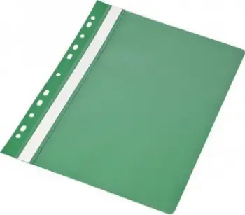 Set dosjesh për dokumente Panta Plast A4, 20 copë, të gjelbra
