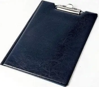 Dosje clipboard Panta Plast A4, vinyl, blu navy