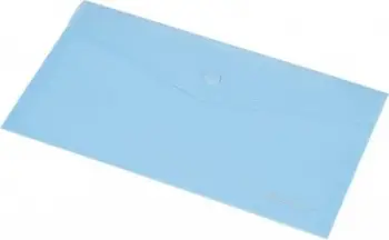 Dosje plastike Panta Plast Focus C4533 DL, A4, me kapëse, blu transparente