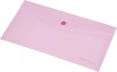 Zarf Panta Plast Focus C4533 DL, rozë transparente - 1