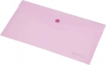 Zarf Panta Plast Focus C4533 DL, rozë transparente