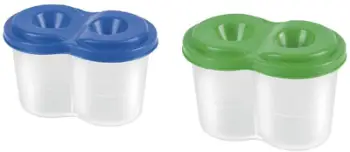 Kuti plastike për ngjyra me ujë Panta Plast (245380), e kaltër / e gjelbër